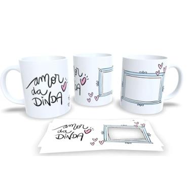 Imagem de Canecas Personalizadas Dindo e Dinda (Mod.3)