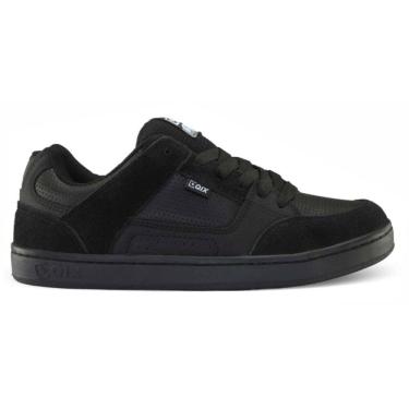 Imagem de Tênis QIX Skate Retrô AM Cup Sole Séries Preto/Preto