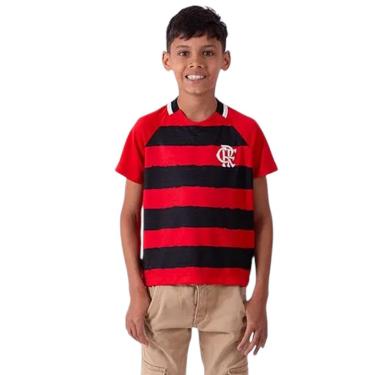 Imagem de Infantil - Camisa Braziline Flamengo Manto Juvenil  unissex