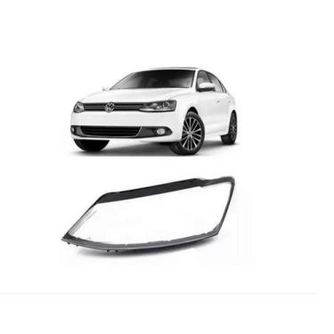 Imagem de Lente Farol Vw Jetta 2012 2013 2014 2015 2016 2017 Lado Esquerdo - Vol
