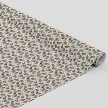 Imagem de Tecido Oxford Estampado Cactos Vaso - 1,40m - Core Decore