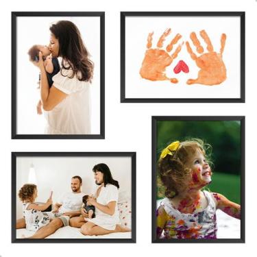 Imagem de Porta Retrato de Parede 15x21 Moderno Kit Fotos Para Família Casa Deco