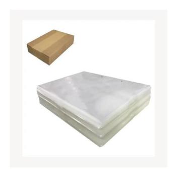 Imagem de Caixa Com 500 Envelopes Plásticos 012 mm Ofício 2 Furos - ACP