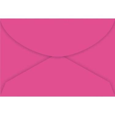 Imagem de Envelope Visita Colorido PINK Color PLUS 80G  Caixa com 100 Unidades -