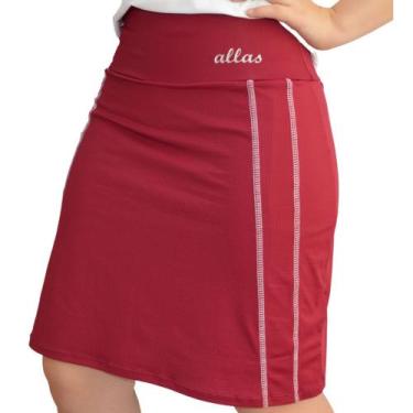 Imagem de Short Saia Moda Fitness Moda Evangélica Academia Caminhada Poliamida B