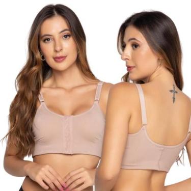 Imagem de Sutiã Pós Cirúrgico Mamoplastia Pós Operatório Reforçado  - Miamore, B
