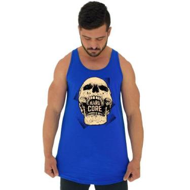 Imagem de Regata Longline Estampada Masculina MXD Conceito Caveira Hardcore, Mas