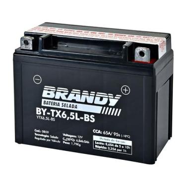 Imagem de Bateria Selada BY-TX6,5L-BS - BRANDY