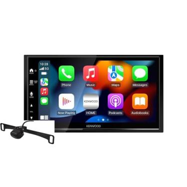 Imagem de KENWOOD DMX809S eXcelon Tela sensível ao toque capacitiva de 16,95 cm, estéreo para carro | Câmera de backup universal KENWOOD CMOS-230LP