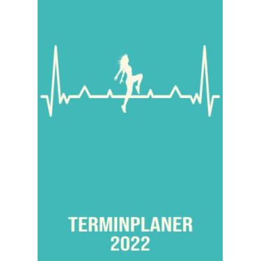 Imagem de Terminplaner 2022: DIN A4 Kalender von 01/2022 - 12/2022 1 Tag = 1 Seite mit großem Tageskalender und großartiger Übersicht. Monatsübersicht, ... in diesem Kalenderbuch / Herzschlag Tanzen