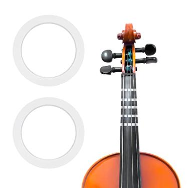 Imagem de 2 rolos de fita de violino, adesivo para notas de dedos, 66 m, fita de violoncelo para instrumento de dedo, fita de violino para iniciantes, instrumentos orquestrais (branco)