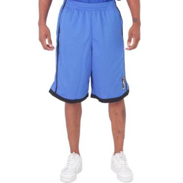 Imagem de Bermuda Basquete Masculina M10 Performance Rule, Royal, P