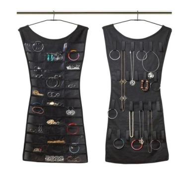 Imagem de Kit 2 porta joias cabide vestido preto - Prosperity