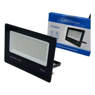 Imagem de Refletor 400w Led Holofote Ip66 Bivolt Blindado Luz Forte - KN