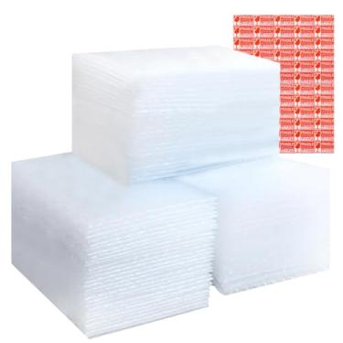 Imagem de XYH 100 Unidades De Sacos Plásticos Com Bolhas, 8'' X 10'', Para Embalagem, Que São Anti-Impacto, Vêm Etiqueta Vedação Requintada Armazenamento, Embalagem E Movimentação.