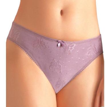 Imagem de Calcinha Tanga Duloren 128.547 Microfibra Laterais Largas, EG, Beringe