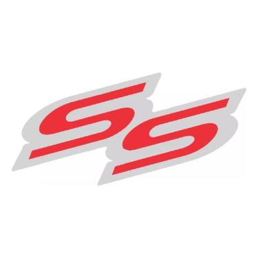 Imagem de Adesivo Emblema Corsa Ss Resinado Vermelho Ss02 Fk
