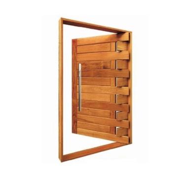 Imagem de Porta Pivotante Passione - Madeira Maciça - Angelim