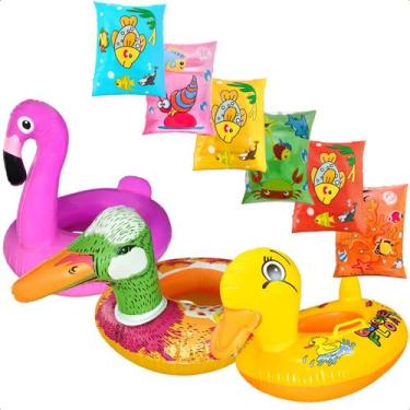 Imagem de Colete Inflável Infantil Par de Boia de Braço Piscina Praia - Winmax