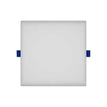 Imagem de Painel de Led Frameless Quadrado Sobrepor/Embutir 24W Bivolt 4100k Branco neutro