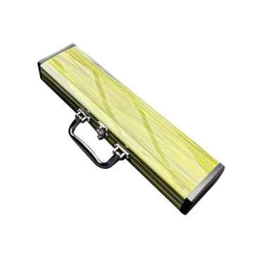 Imagem de Colaxi Estojo organizador de flauta de bambu, acessórios leves, estojo de transporte de bambu, protetor para shows, shows, músicos de viagem, presente, S