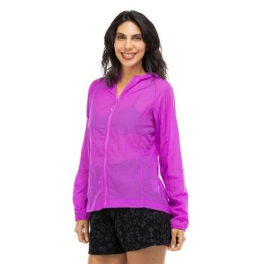 Imagem de Jaqueta Corta-Vento Feminina Oxer com Capuz Run Ultraleve Packable