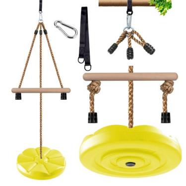 Imagem de Disc Swing KINSPORY para crianças, academia com altura ajustável de 2,