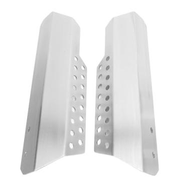 Imagem de Luocute 1 par de Botas de Garfo Dianteiro Universal Preto, Capas de Amortecedor, Protetor de Poeira ABS para Motocicletas, Tampa de Garfo de Choque Dianteiro Anti-arranhões para