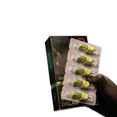 Imagem de 10 Cartuchos DkLab Prime Magnum Curvado 1009RM 3009RM - Agulhas de Aço