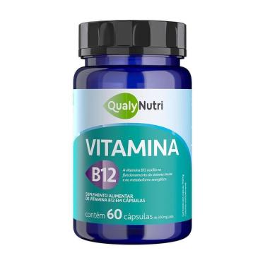 Imagem de Vitamina B12 C/60 Cápsulas - Qualy Nutri