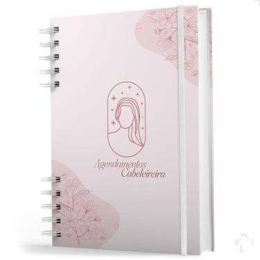 Imagem de Agenda Cabeleireira Agendamentos Com Forma Pagamento Rosa