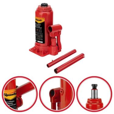 Imagem de Macaco Hidráulico Garrafa 5 Toneladas Sparta Profissional Carro Automo