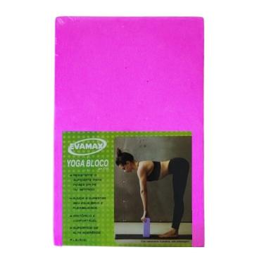 Imagem de Bloco De Yoga e Pilates EvaMax Rosa