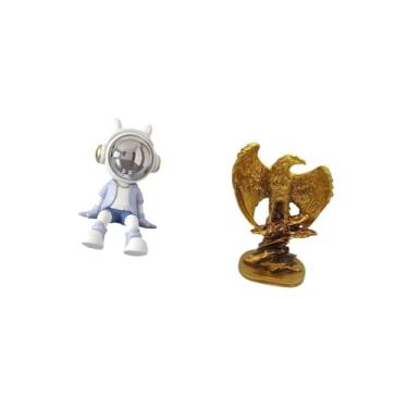 Imagem de Fenteer Escultura de, Estatueta Decorativa Nórdica para Estante, Entrada, Sala de Estar, Escritório, Sala de Jantar, Decoração para Festa, Presente