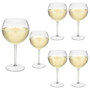 Imagem de Taça Acrílico 600ml Premium Taça Gin Boas Festas 6pçs (TRANSPARENTE)