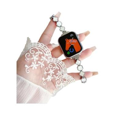 Imagem de Pulseira Slim De Aço Inoxidável Para Apple Watch Série 10 9 8 7 6 5 4 
