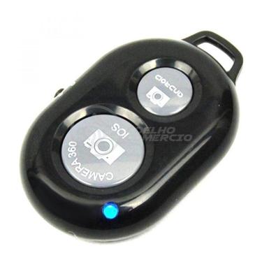 Imagem de Controle Remoto Disparador De Fotos Bluetooth Selfie - Preto