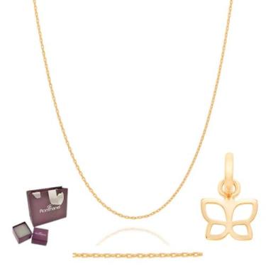 Imagem de Colar Feminino Presente De Natal Kit Colar + Pingente Rommanel