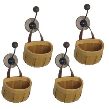 Imagem de Copfeu 4 ganchos magnéticos ganchos de parede de ímã de neodímio para pendurar casacos, roupões, mochilas, bolsas, chapéus, chaves, canecas, copos, toalhas (A)