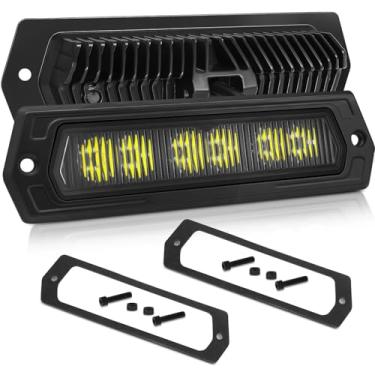 Imagem de Luzes de Montagem Embutida, SWATOW INDUSTRIES Barra de Luz LED CREE de 17,8 cm, Luzes de Ré, Montagem Embutida, À Prova D'água, Luz de Trabalho para Caminhão Wrangler F150, Toyota, Chevy, Ram, GMC