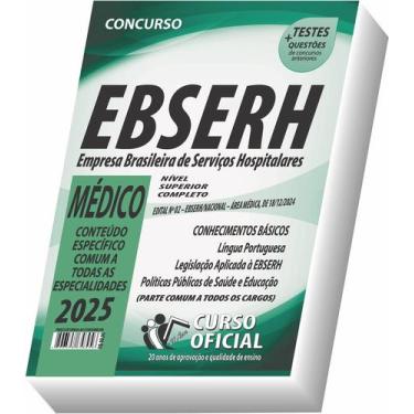Imagem de Apostila Ebserh - Área Médica - Médico - Curso oficial