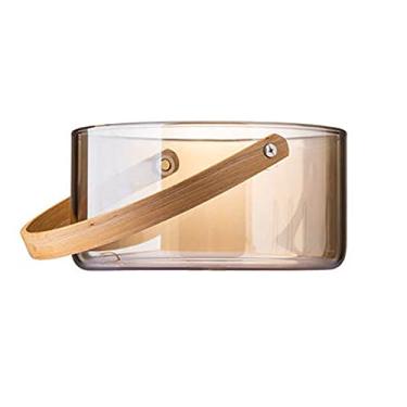 Imagem de Balde de gelo de vidro balde de gelo vinho cerveja champanhe refrigerador de vidro balde de gelo KTV balde de gelo comercial