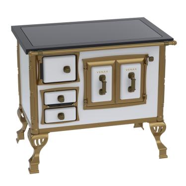 Imagem de Fogao a Lenha N 1 Colonial Premium Branco Sd