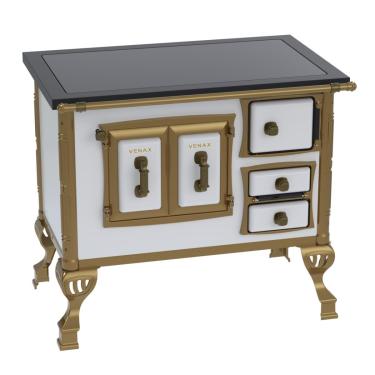 Imagem de Fogao a Lenha N 1 Colonial Premium Branco Se