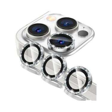 Imagem de Protetor De Lente De Câmera De Vidro Temperado Para iPhone 16 pro Max 