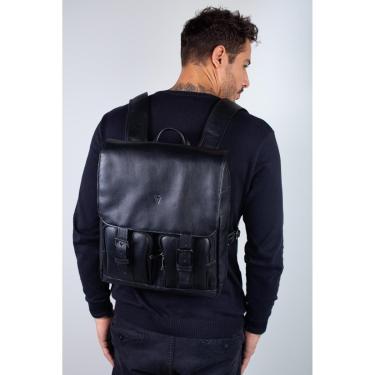 Imagem de Mochila de couro italiano masculina vintage Miguel-Masculino