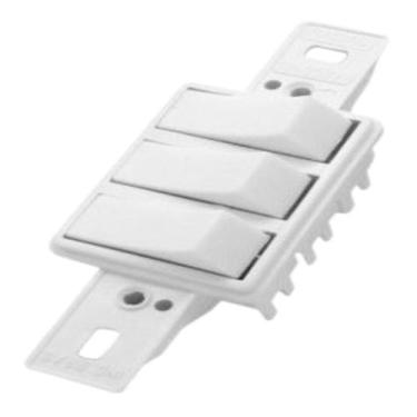 Imagem de Interruptor Simples + 2 Paralelo Sem Placa - Radial Pollar