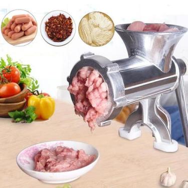 Imagem de Moedor De Carne Manivela Manual Profissional Aluminio - MOEDORMANUAL