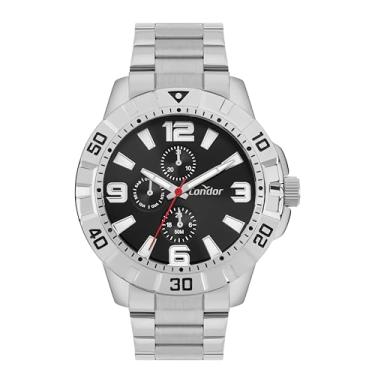 Imagem de Relógio Condor Masculino Civic Prata - CO6P27AH/4P