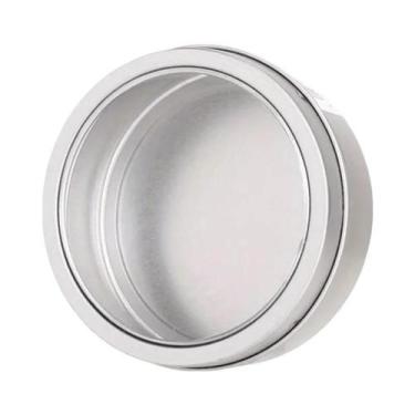 Imagem de Organizador Magnético Transparente Para Geladeira, Caixa Redonda De Me